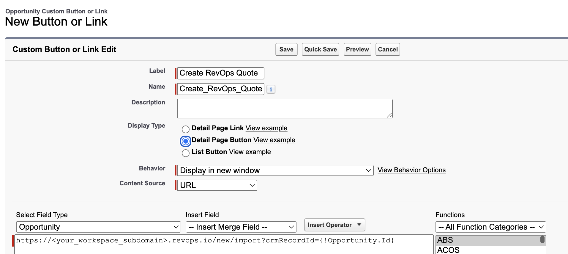 Salesforce UI